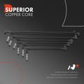 7 Pcs Spark Plug Wire Sets for 1991 Mercedes-Benz 300SL