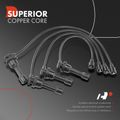 4 Pcs Spark Plug Wire Set for 1992 Plymouth Laser 2.0L l4