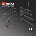 4 Pcs Spark Plug Wire Set for 2001 Chrysler Neon 2.0L l4