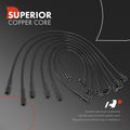 7 Pcs Spark Plug Wire Set for 1967 Jeep DJ6 3.7L V6