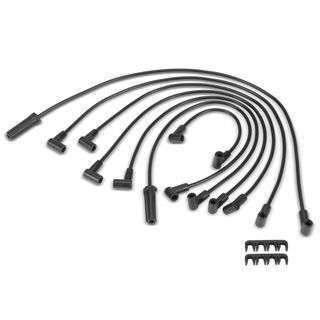 7 Pcs Spark Plug Wire Set for Chevrolet C1500 C2500 R10 V10 GMC K1500 K2500 R1500
