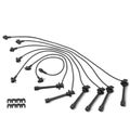 7 Pcs Black Spark Plug Wire Set for 1993 Lexus ES300