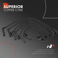 7 Pcs Spark Plug Wire Set for 1999 Mitsubishi 3000GT