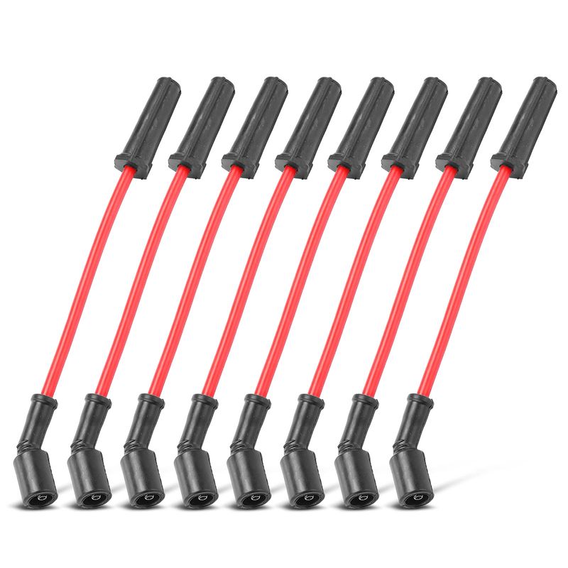 8 Pcs Spark Plug Wire Set for Chevrolet Silverado 1500 GMC Sierra