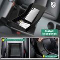 Center Armrest Lower Bottom Organiser Storage Box for 2021-2023 Tesla 3