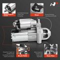 Starter Motor 1.1KW 12V CW 9 Teeth for 2004 Chevrolet Tahoe