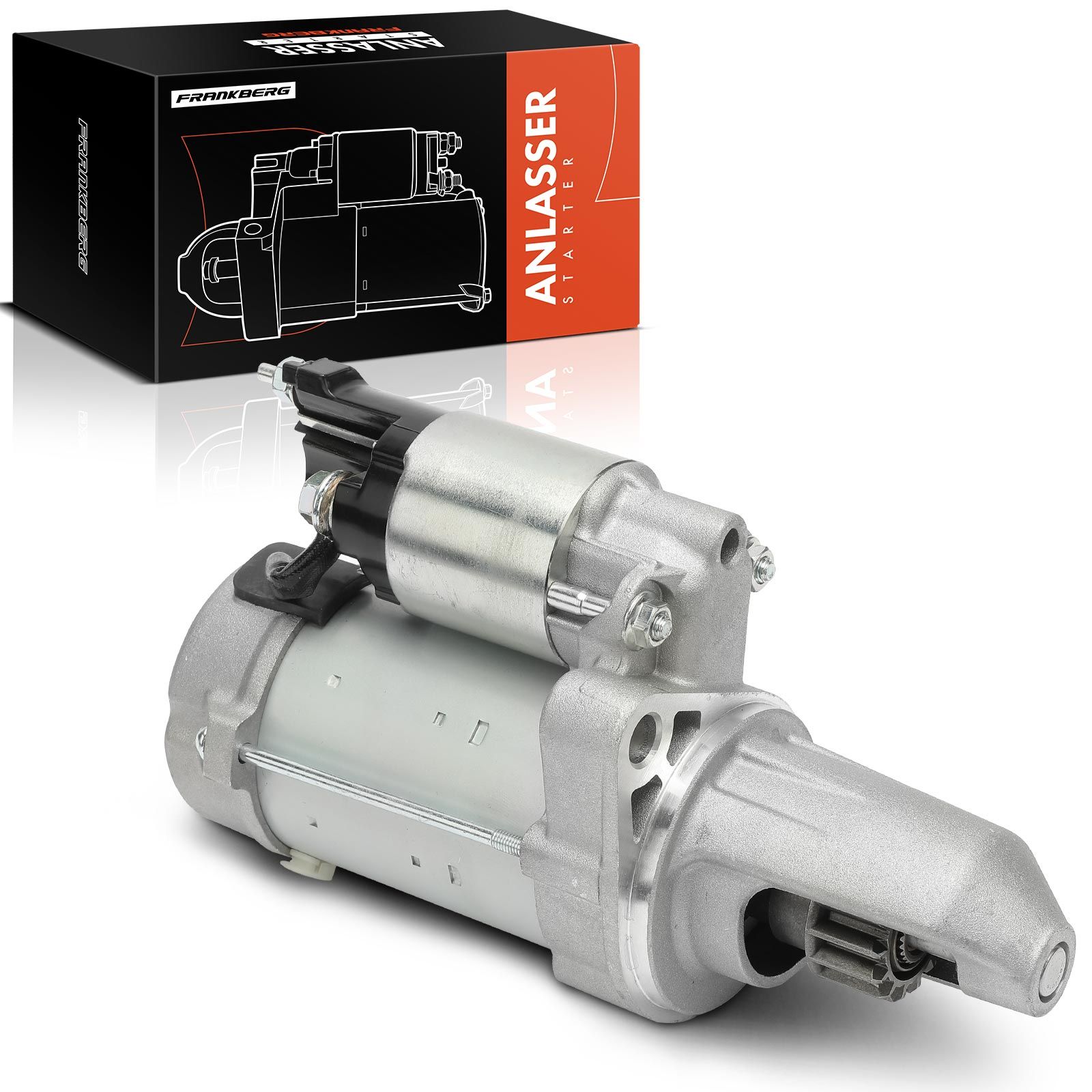 Starter Motor 1.7KW 12V CCW 15 Teeth for 2016 Mercedes-Benz CLA250 2.0L l4