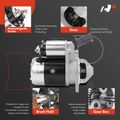 Starter Motor 0.85KW 12V CW 8 Teeth for 1991 Nissan D21 2.4L l4