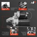 Starter Motor 1.4KW 12V CCW 9 Teeth for 1999 Volkswagen Passat 2.8L V6