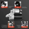 Starter Motor 1.1KW 12V CW 8 Teeth for 1997 Dodge Avenger 2.0L l4