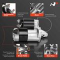 Starter Motor 1.0KW 12V CW 8 Teeth for 2005 Mazda Miata