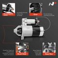 Starter Motor 1.2KW 12V CW 8 Teeth for 2005 Hyundai Sonata