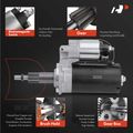 Starter Motor 1.7KW 12V CW 10 Teeth for Porsche 911 01-05 07-11 3.6L 3.8L 4.0L