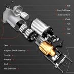 Starter Motor 1.4KW 12V CW 10 Teeth for Dodge Ram 1500 2002-2005 Ram 2500