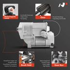 Starter Motor 1.4KW 12V CW 10 Teeth for Dodge Ram 1500 2002-2005 Ram 2500