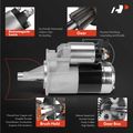 Starter Motor 1.6KW 12V CW 10 Teeth for Dodge Stratus Chrysler 2001-2003 2.7L