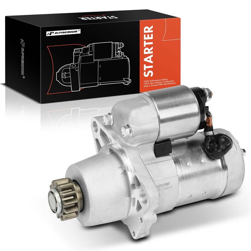 Starter Motor 1.4KW 12V CCW 13 Teeth for 2005 Nissan X-Trail