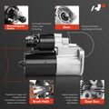 Starter Motor 1.1KW 12V CW 9 Teeth for 2005 Volkswagen Lupo