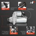 Starter Motor 1.0KW 12V CCW 10 Teeth for Volkswagen Jetta 11-15 manual trans