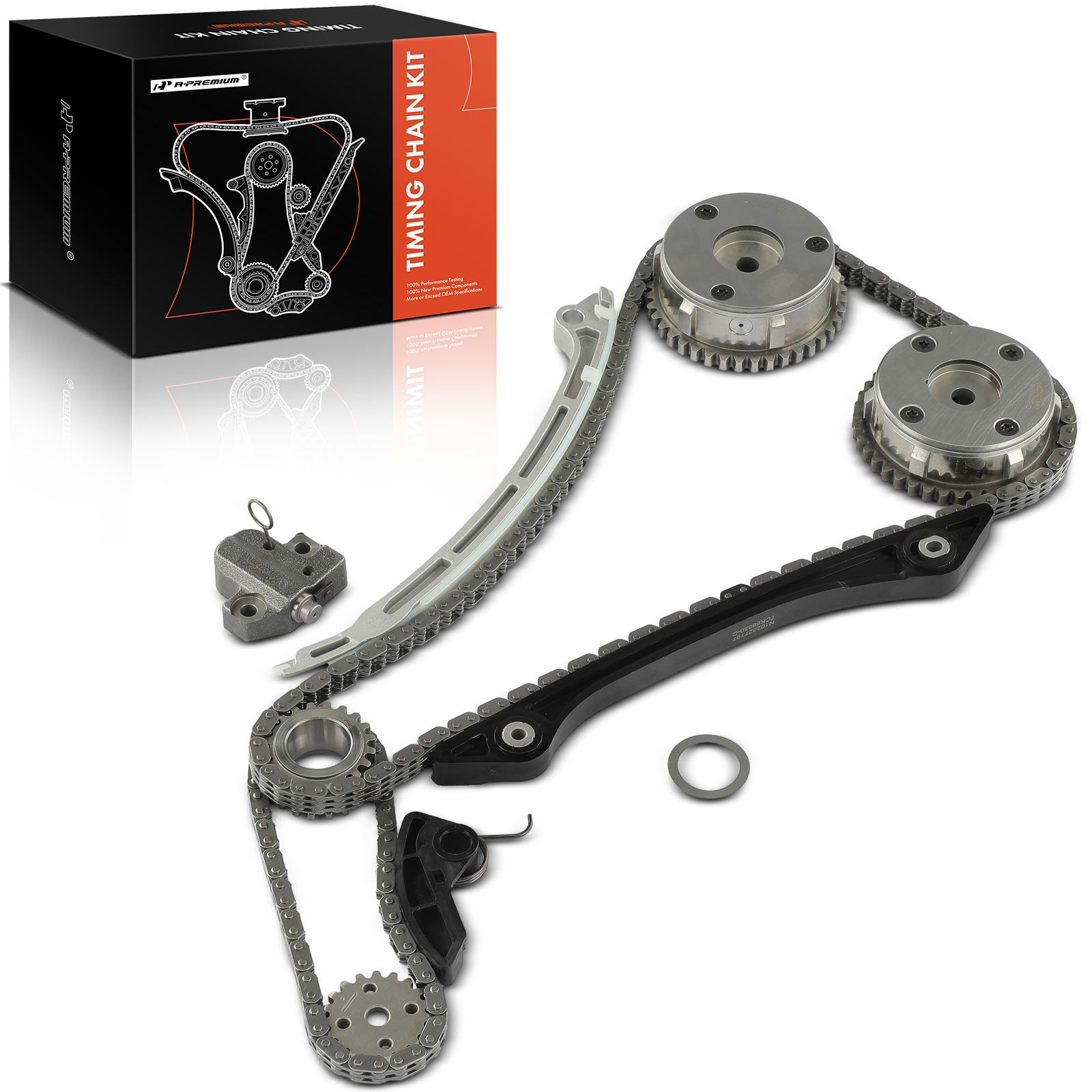 11 Pcs Engine Timing Chain Kit for 2012-2013 Volvo S80