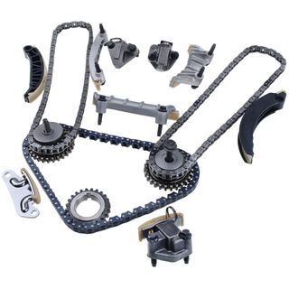 15 Pcs Engine Timing Chain Kit for Buick LaCrosse Cadillac CTS Saab 2.8L 3.6L DOHC