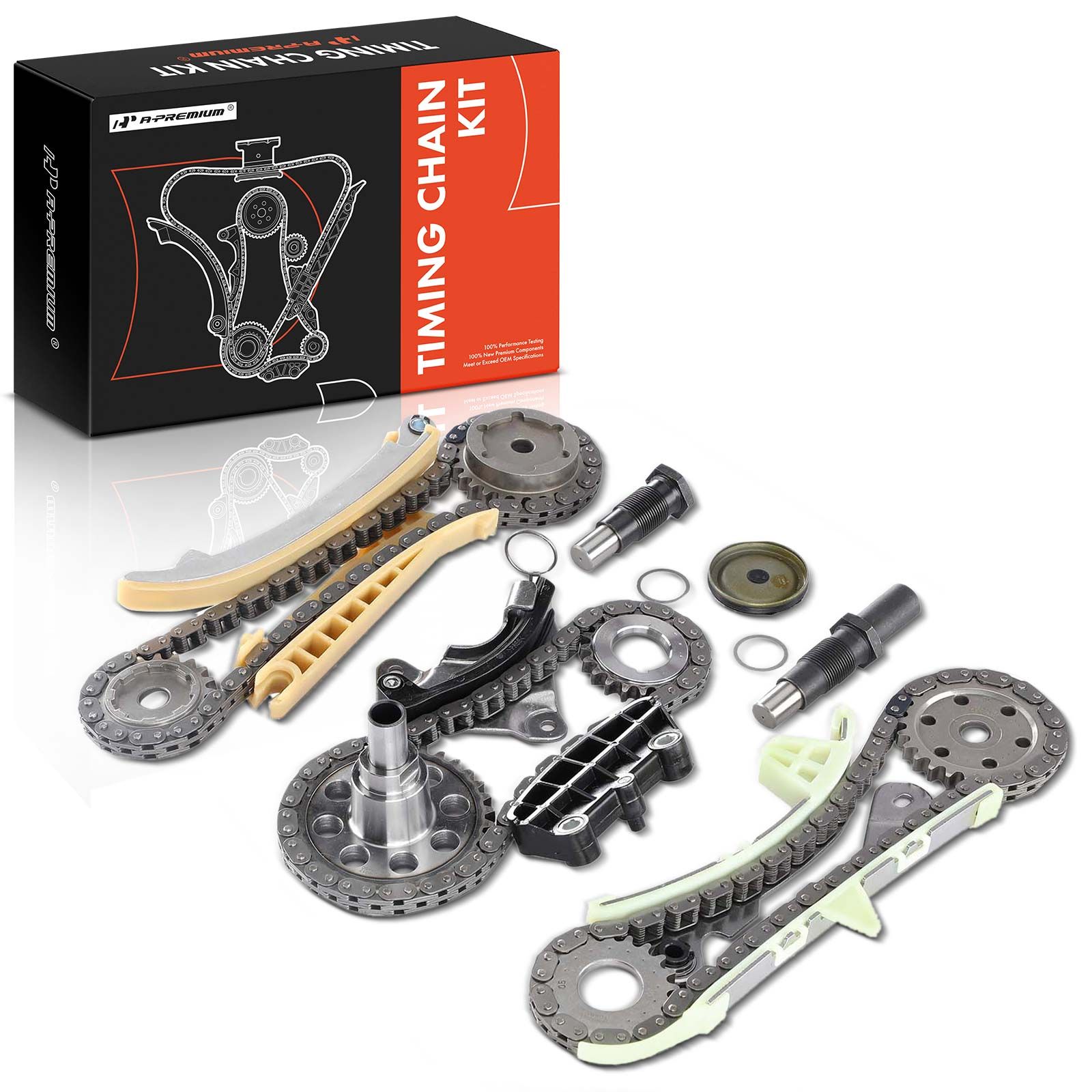 Engine timing chain kit for ford explorer 1997 2010 mustang ranger