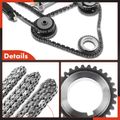 15 Pcs Engine Timing Chain Kit for 2011 Saab 9-4X