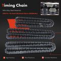 19 Pcs Engine Timing Chain Kit for 2012-2015 Chevrolet Captiva Sport