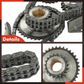 22 Pcs Engine Timing Chain Kit for Nissan Altima 1993-1997 Naturally Aspirated