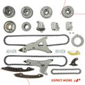 21 Pcs Engine Timing Chain Kit for Mercedes-Benz C400 C350 E400 CLS400 GL450