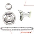 4 Pcs Engine Timing Chain Kit for Chevrolet S10 Cavalier Buick GMC 2.2L OHV Front