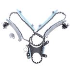 10 Pcs Engine Timing Chain Kit for Dodge Ram 1500 02-06 Durango Jeep Mitsubishi