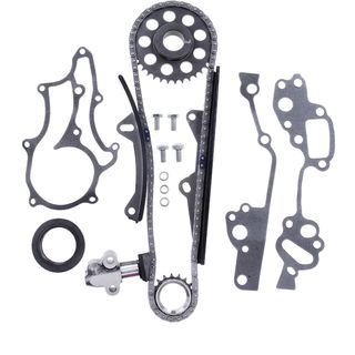 10 Pcs Engine Timing Chain Kit with 2 Metal Guides for Toyota 4Runner Pickup 85-95