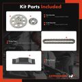 4 Pcs Engine Timing Chain Kit for 1988 Jeep Cherokee