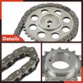 4 Pcs Engine Timing Chain Kit for 1988 Jeep Cherokee