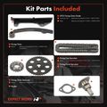 6 Pcs Engine Timing Chain Kit for Nissan Sentra 1989-1990 L4 1.6L SOHC