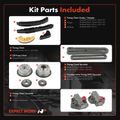 12 Pcs Engine Timing Chain Kit for 2012 Kia Optima 2.4L l4