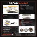 13 Pcs Engine Timing Chain Kit for 2006-2007 Volkswagen Rabbit