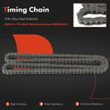 6 Pcs Engine Timing Chain Kit for Hyundai Accent 2012-2020 Elantra Kia Soul Forte