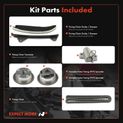 6 Pcs Engine Timing Chain Kit for Hyundai Elantra 2014-2016 Kia Forte Soul 2.0L