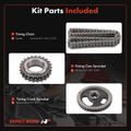 3 Pcs Engine Timing Chain Kit for 1981-1993 Dodge D250