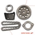 4 Pcs Engine Timing Chain Kit for Chrysler Town & Country 90-93 Dodge Plymouth