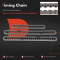 15 Pcs Engine Timing Chain Kit for 1999 Jeep Grand Cherokee 4.7L V8