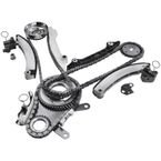 14 Pcs Engine Timing Chain Kit for Dodge Ram 1500 Dakota Jeep Liberty 3.7L with NGC