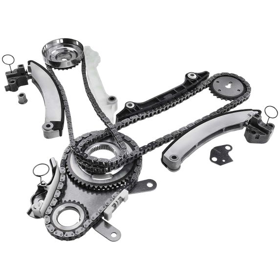 14 Pcs Engine Timing Chain Kit for Dodge Ram 1500 Dakota Jeep Liberty 3.7L with NGC