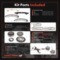 14 Pcs Engine Timing Chain Kit for 2005 Dodge Dakota 3.7L V6