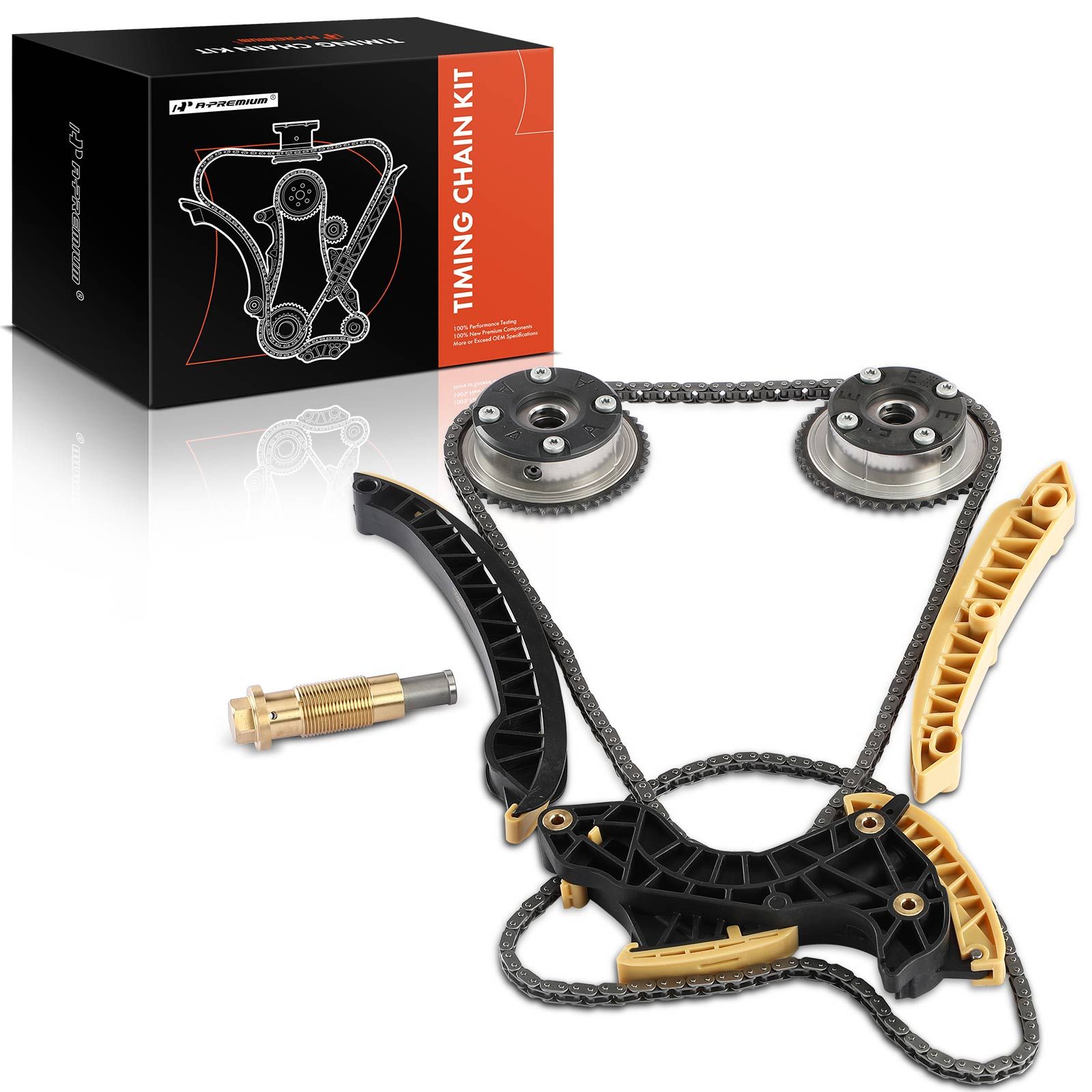 9 Pcs Engine Timing Chain Kit for MercedesBenz C230 W203 L4 1.8L M271