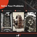 10 Pcs Engine Timing Chain Kit for 2013 Volkswagen Passat 3.6L V6