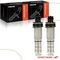 2 Pcs Intake & Exhaust Engine Variable Valve Timing VVT Solenoid for 2015 BMW 550i GT xDrive 4.4L V8