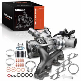 Complete Turbo Turbocharger & Installation Kit for Chevy Cruze Sonic Trax & Buick Encore 1.4L